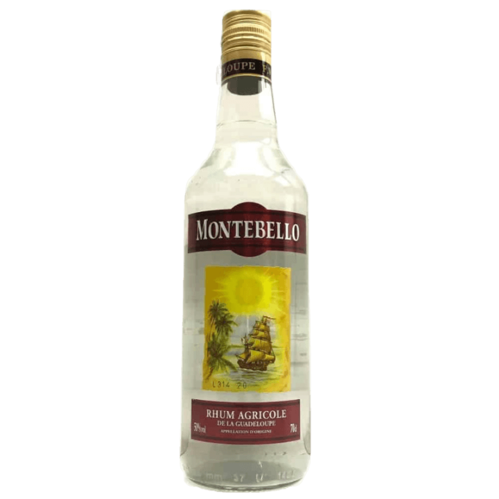 Rhum blanc MONTEBELLO 50% (70cl)