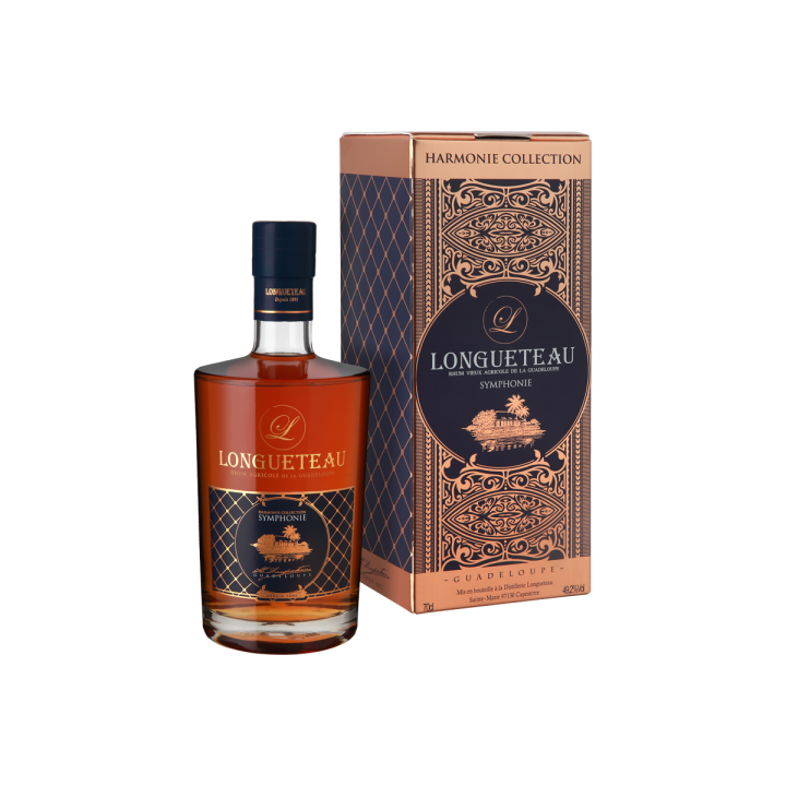 Rhum vieux LONGUETEAU Symphonie 49,5% (70cl)