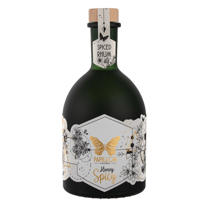 Rhum épicé LONGUETEAU papillon honey spicy 40% (70cl)