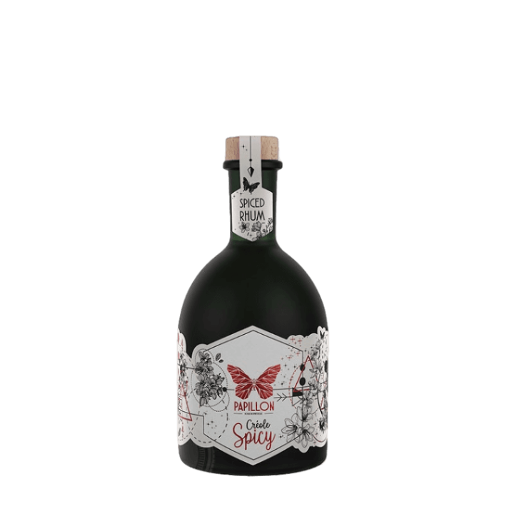 Rhum épicé LONGUETEAU papillon créole spicy 40% (70cl)