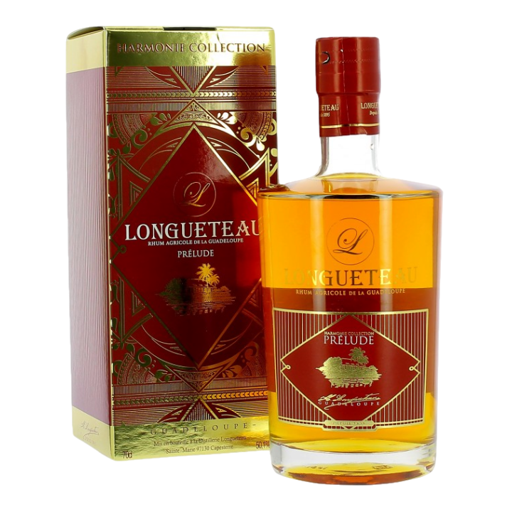 Rhum ambré LONGUETEAU prélude 50,1% (70cl)