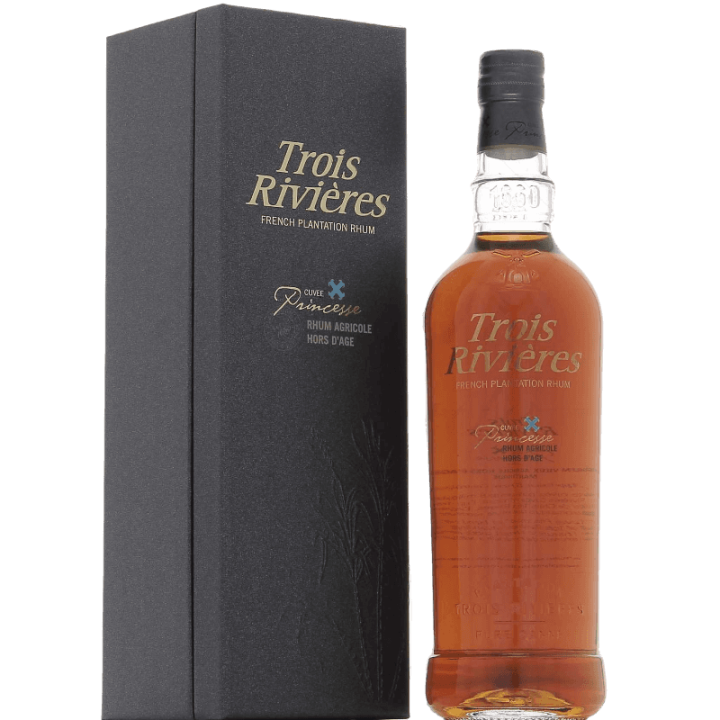 Rhum vieux TROIS RIVIERES cuvée princesse 43% (70cl)