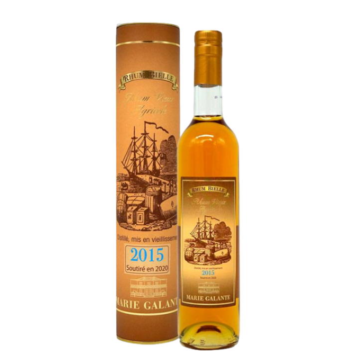 Rhum vieux BIELLE 2015 42% (70cl)