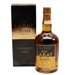 Rhum vieux PERE LABAT millésime 2010 single cask 45% (70cl)