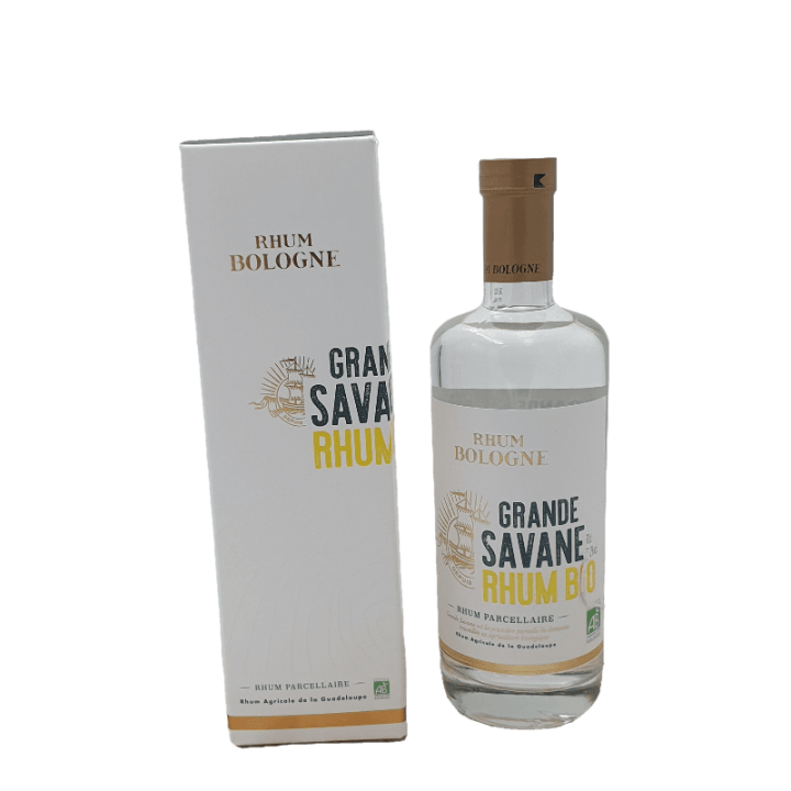 Rhum blanc BOLOGNE grande savane bio 61,2% (70cl)