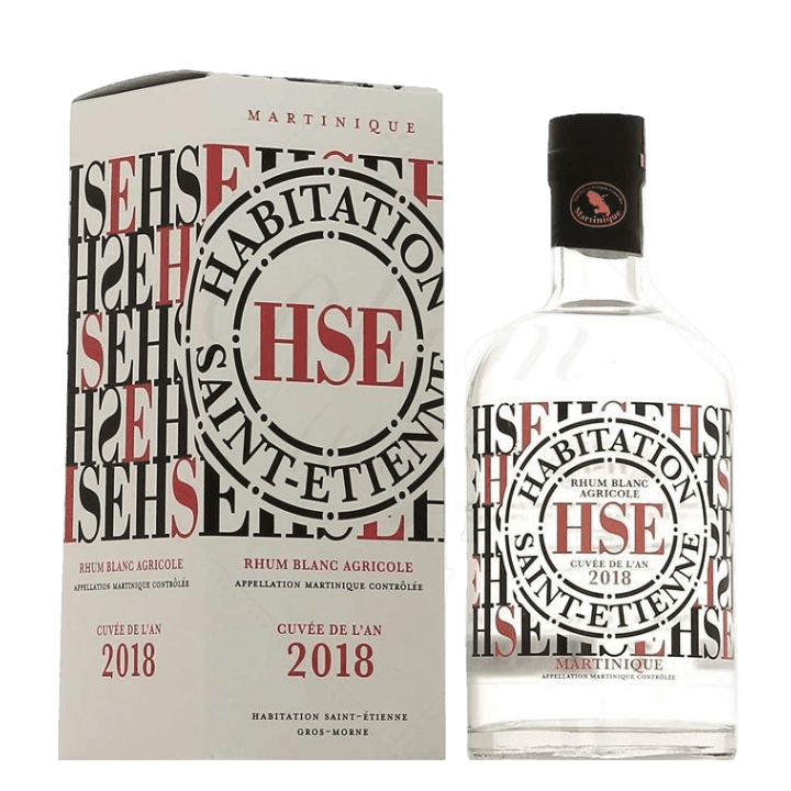 Rhum blanc HSE cuvée 2018 50% (70cl)