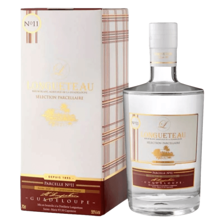 Rhum blanc LONGUETEAU sélection parcellaire n°11 2020 55% (70cl)