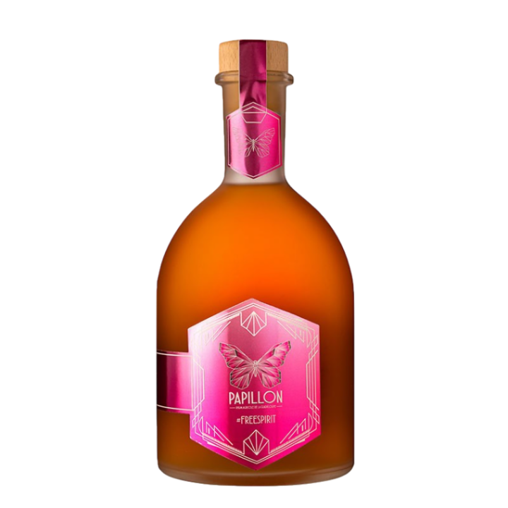 Rhum ambré LONGUETEAU papillon freespirit 45% (70cl)