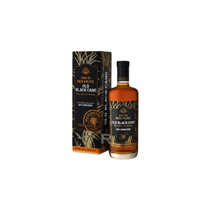 Rhum vieux BOLOGNE Old Black Cane 45° (70cl)