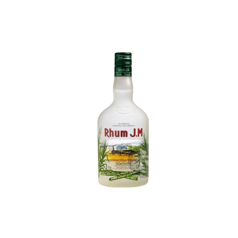 Le rhum blanc JM en cubi : un alcool de qualité