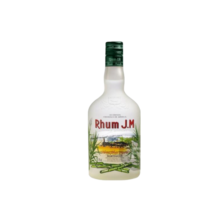 Rhum blanc JM sérigraphiée 50% (70cl)