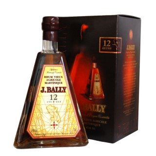 RHUM J.BALLY 12ANS PYRAM.70CL 45