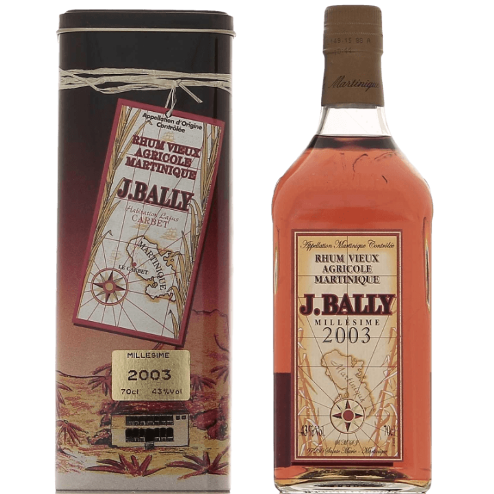 copy of RHUM J.BALLY MILLES. 2002 70CL43