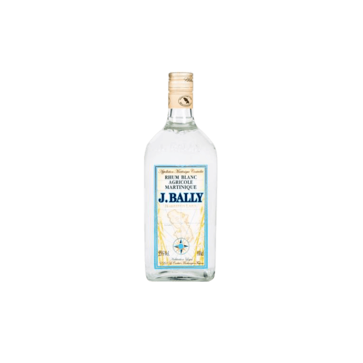 Rhum blanc J.BALLY 55% (1L)