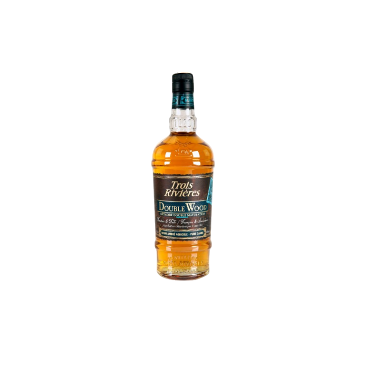 Rhum ambré TROIS RIVIERES double wood 43% (70cl)