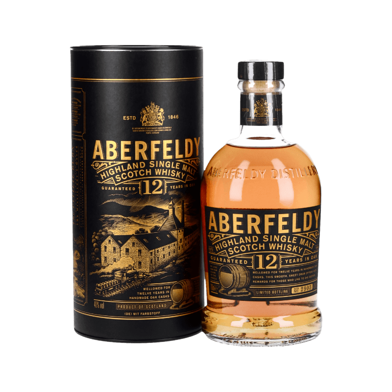 Whisky ABERFELDY 12 ans gold 40° 70cl