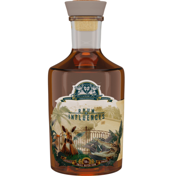 Rhum vieux FAMILLE RICCI influence 2 trinidad (ou autralie) jamaïque 46% (70cl)