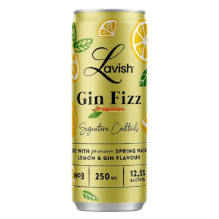 Vodka LAVISH gin fizz 12,5° (24 x 25cl)