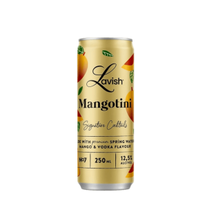 Vodka LAVISH mangotini 12,5° (24 x 25cl)