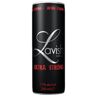 Vodka LAVISH ultra strong 17° (24 x 25cl)