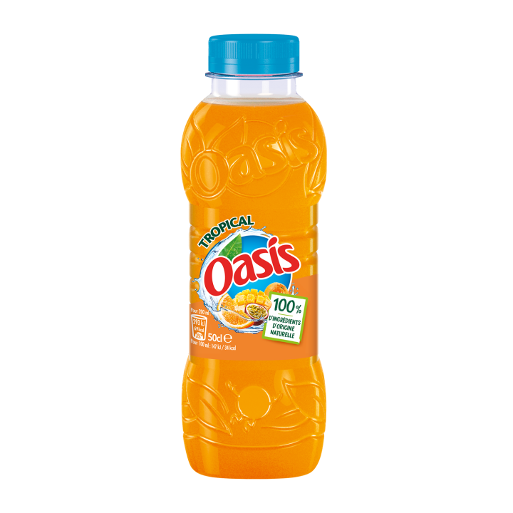 Jus OASIS Tropical Bouteille (24 x 33cl)