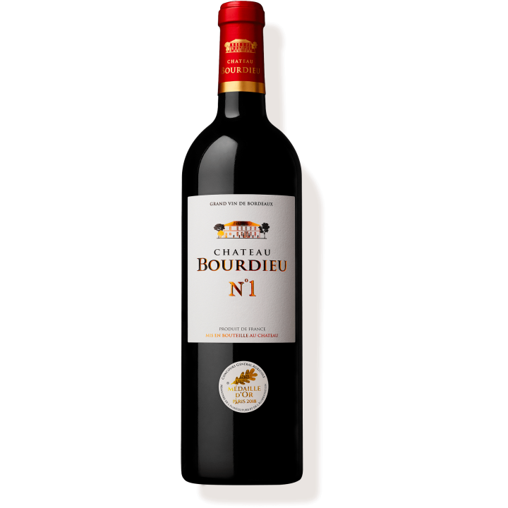 3 bouteilles Château Bourdieu 2016 75cl