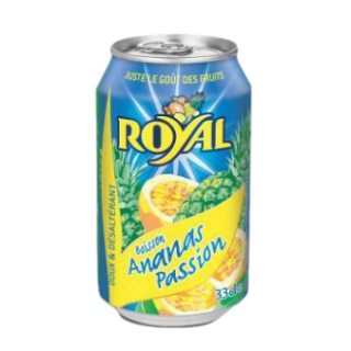 Jus ROYAL Nectar Ananas Passion (24 x 33cl)