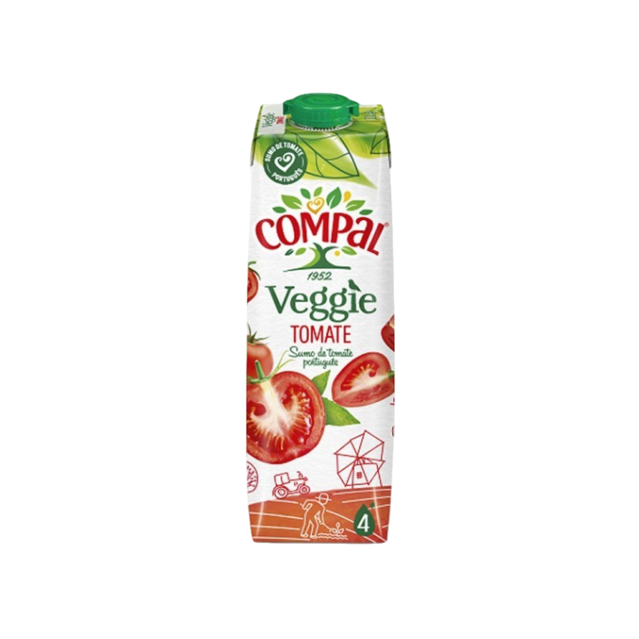 Jus COMPAL veggie tomate (12 x 1L)