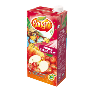 Jus BANGA Pomme Cerise pays (2L)