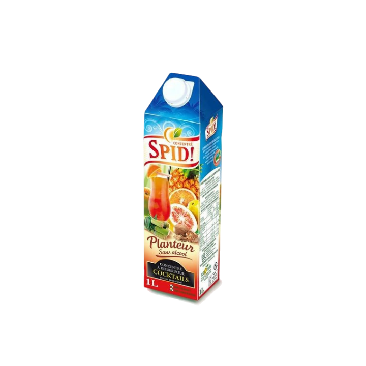 Jus concentré SPID planteur sans alcool (12 x 1L)