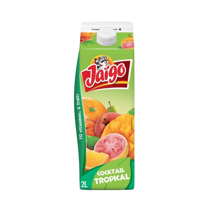 Jus JAÏGO cocktail tropical (6 x 2L)