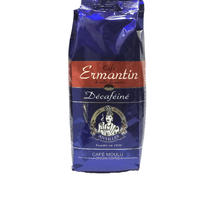 Café ERMANTIN moulu décaféiné (2 x 250g)