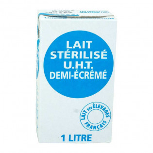 Lactel demi Ecrémé (1Lx12)