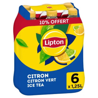 copy of 6 LIPTON Ice Tea Pêche 2L