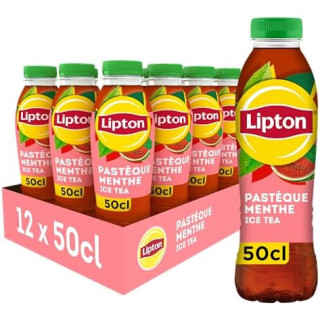 LIPTON ICE TEA PET pastèque menthe (12 x 50cl)