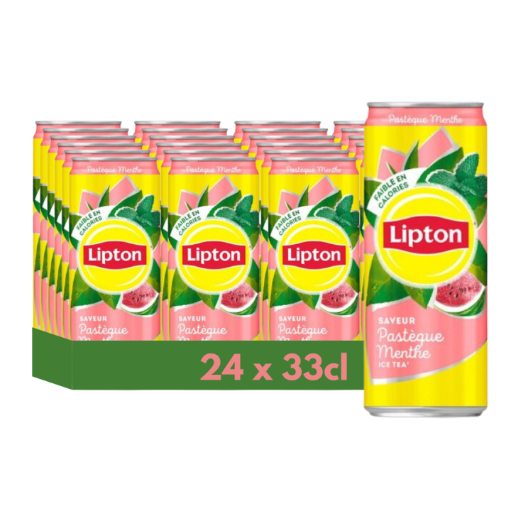 LIPTON ICE TEA pastèque menthe (24x 33cl)