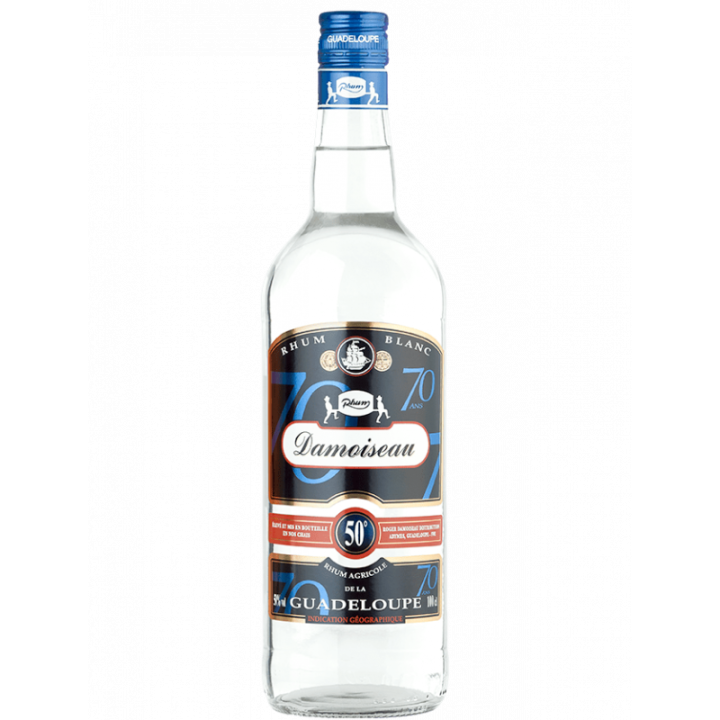 Rhum blanc DAMOISEAU 50° (1L)