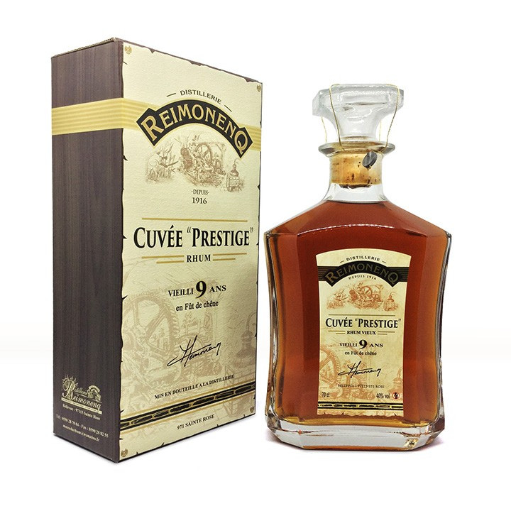 Carafe Rhum Vieux 9ans 40° 70CL