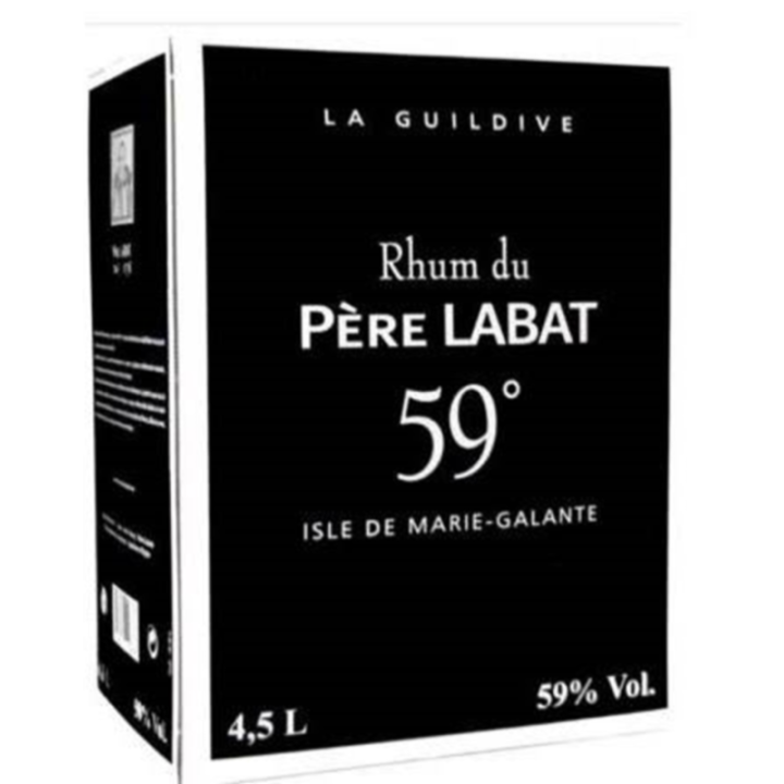 Rhum blanc PERE LABAT 59% (cubi 4.5L)