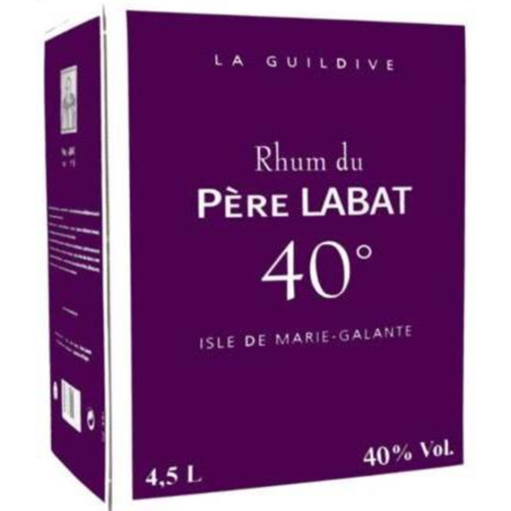 Rhum blanc PERE LABAT 40% (cubi 4.5L)